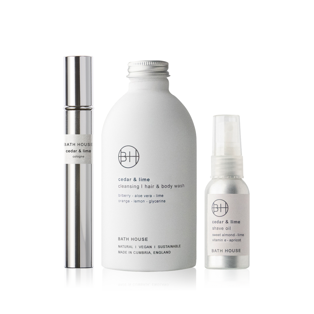 Cedar & Lime Complete Groom Set