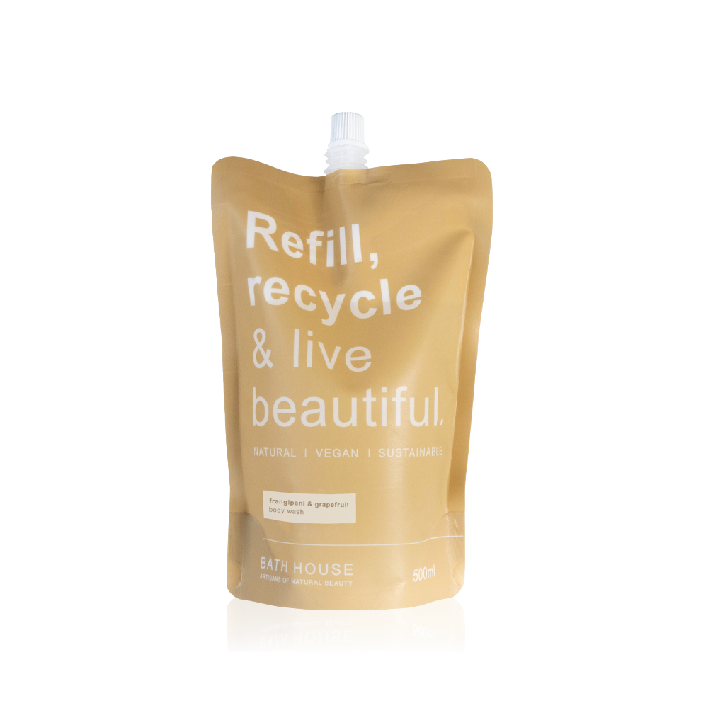 Frangipani & Grapefruit Body Wash Refill