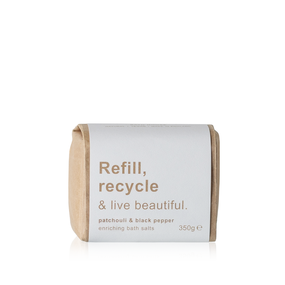 Patchouli & Black Pepper Bath Salts Refill
