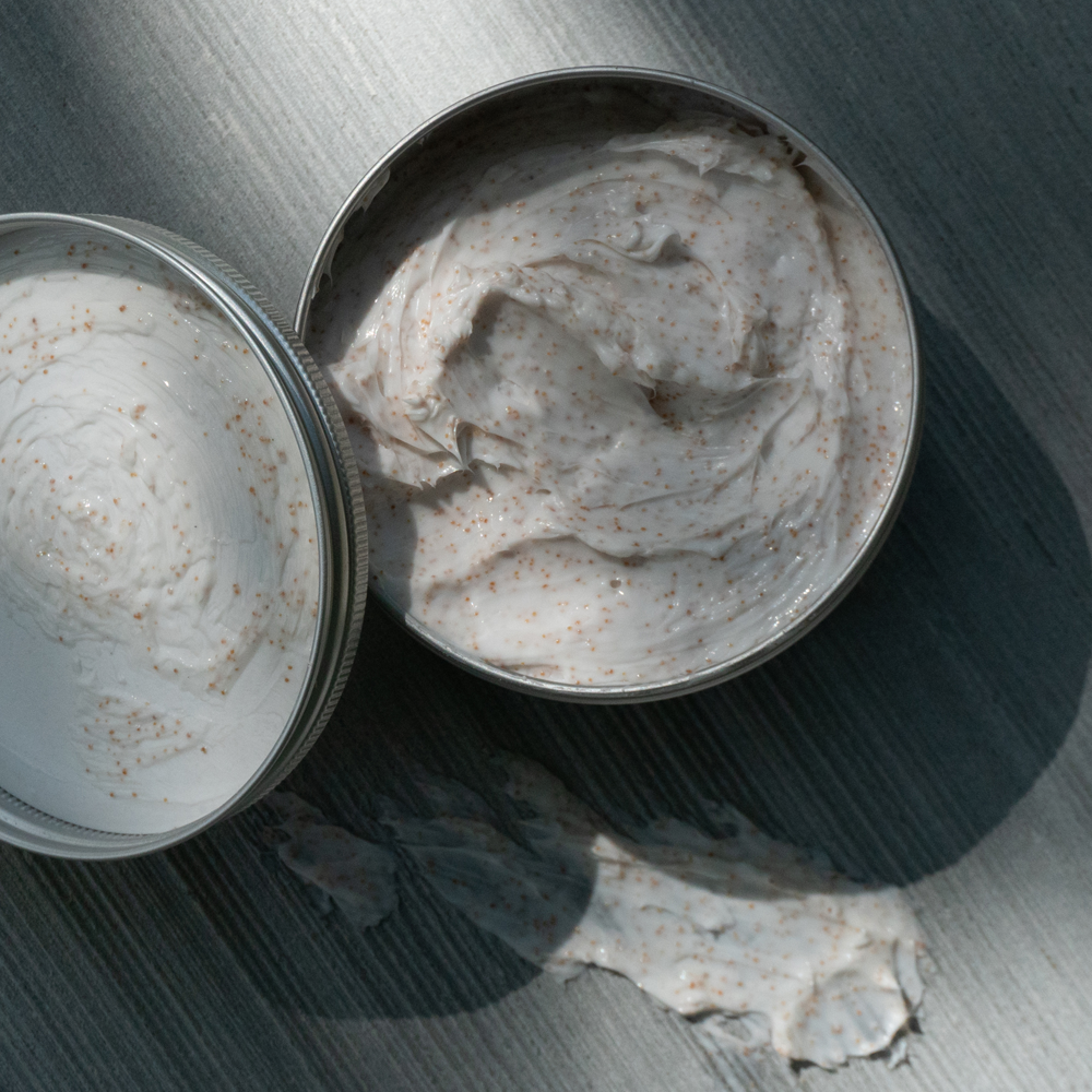 Patchouli & Black Pepper Walnut Body Scrub