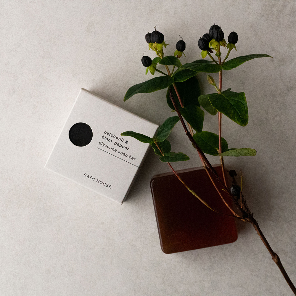 Patchouli & Black Pepper Glycerine Soap Bar