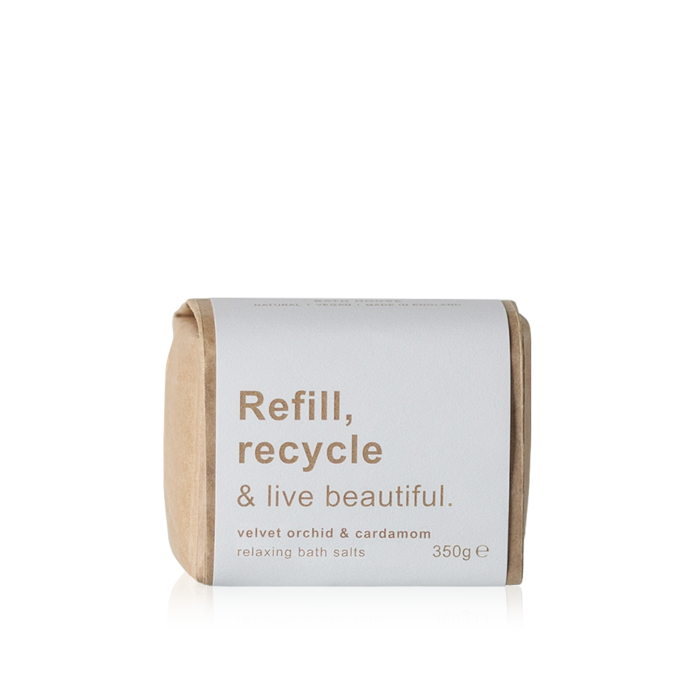 Velvet Orchid & Cardamom Bath Salts Refill