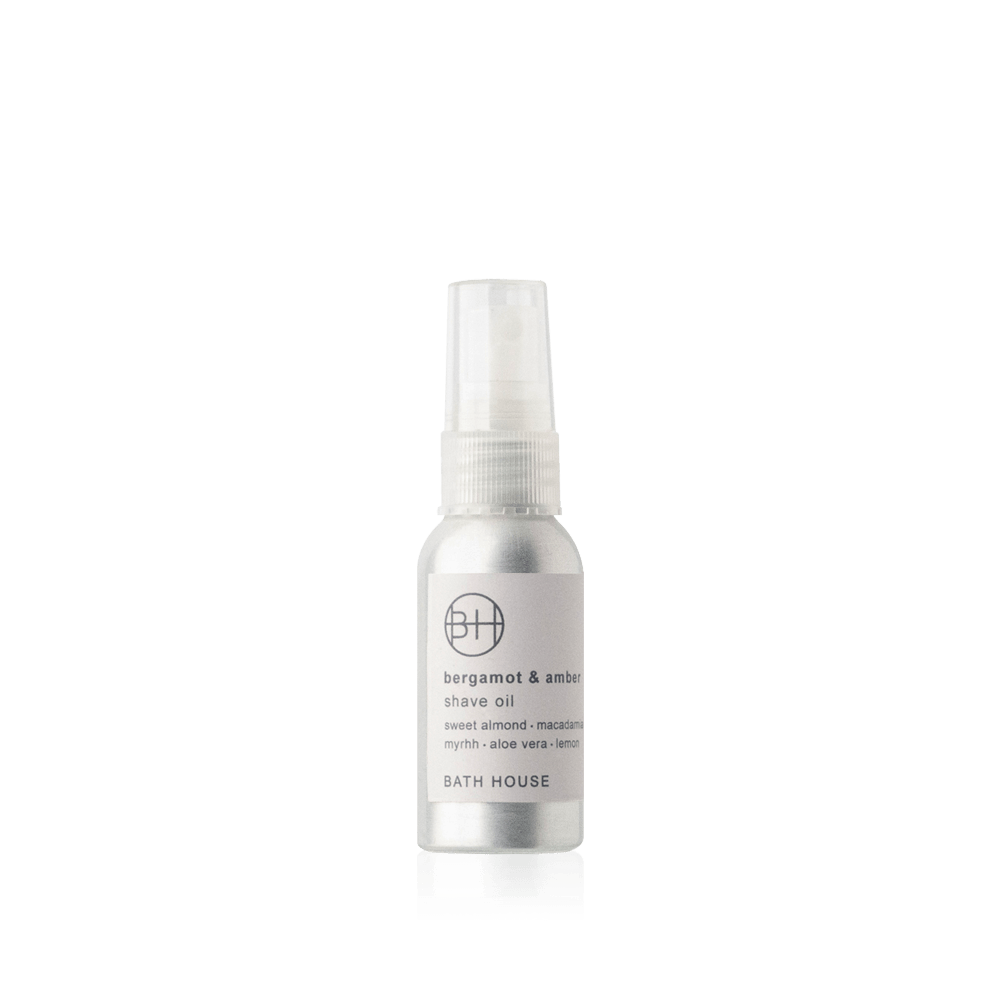 Bergamot & Amber Shave Oil