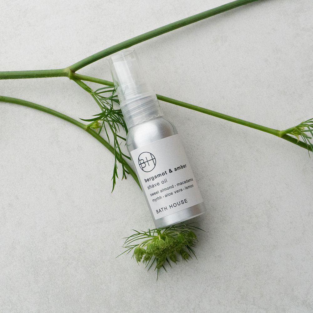 Bergamot & Amber Shave Oil
