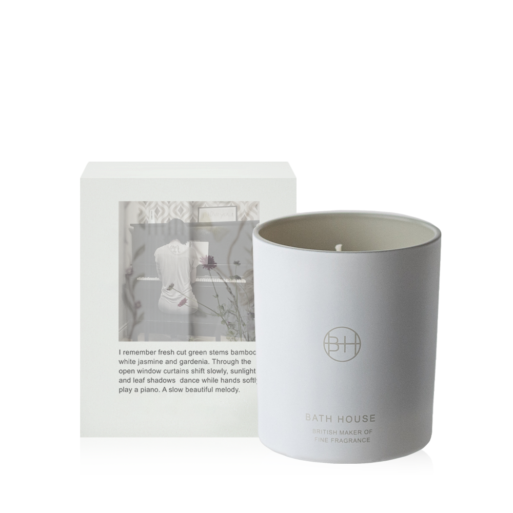 Bamboo & Jasmine Fragrance Candle