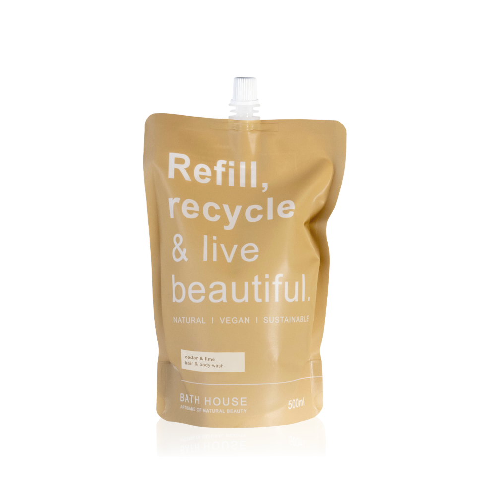 Cedar & Lime Hair & Body Wash Refill