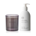 Winter Night / Bamboo & Jasmine Hand Wash & Candle Set