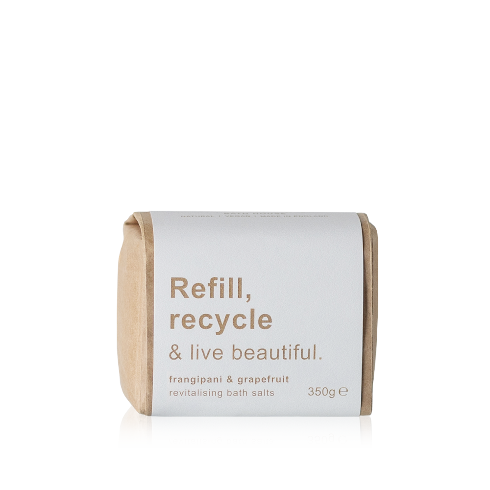 Frangipani & Grapefruit Bath Salts Refill