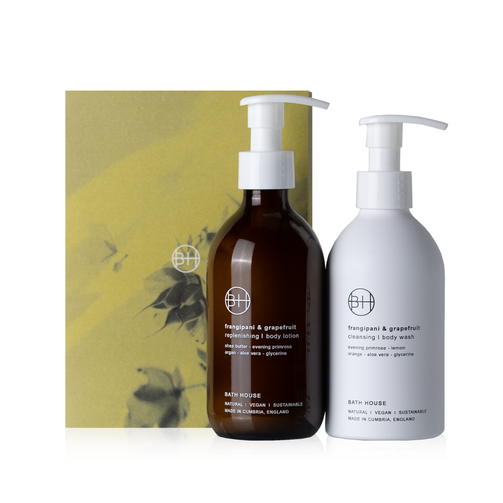 Frangipani & Grapefruit Bodycare Duo