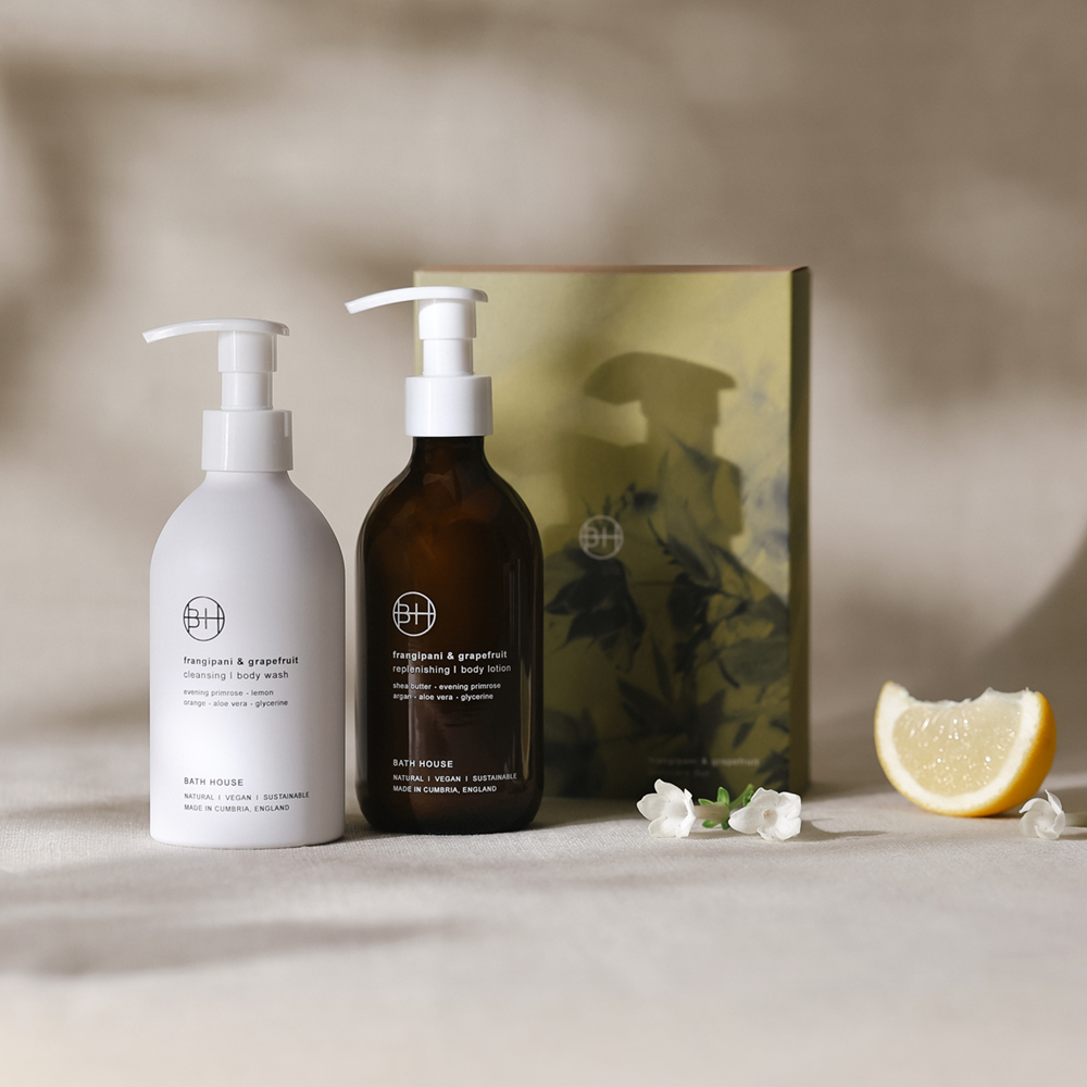 Frangipani & Grapefruit Bodycare Duo