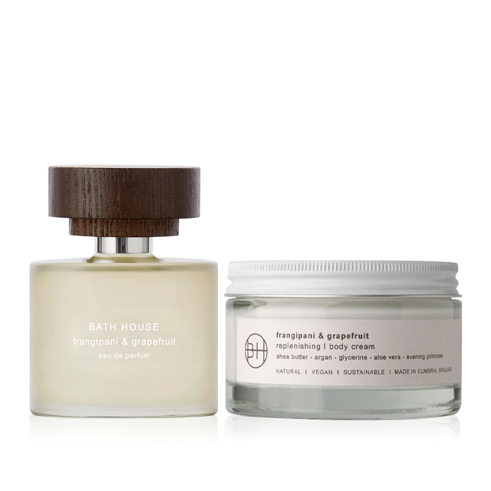 Frangipani & Grapefruit Eau De Parfum 100ml & Body Cream