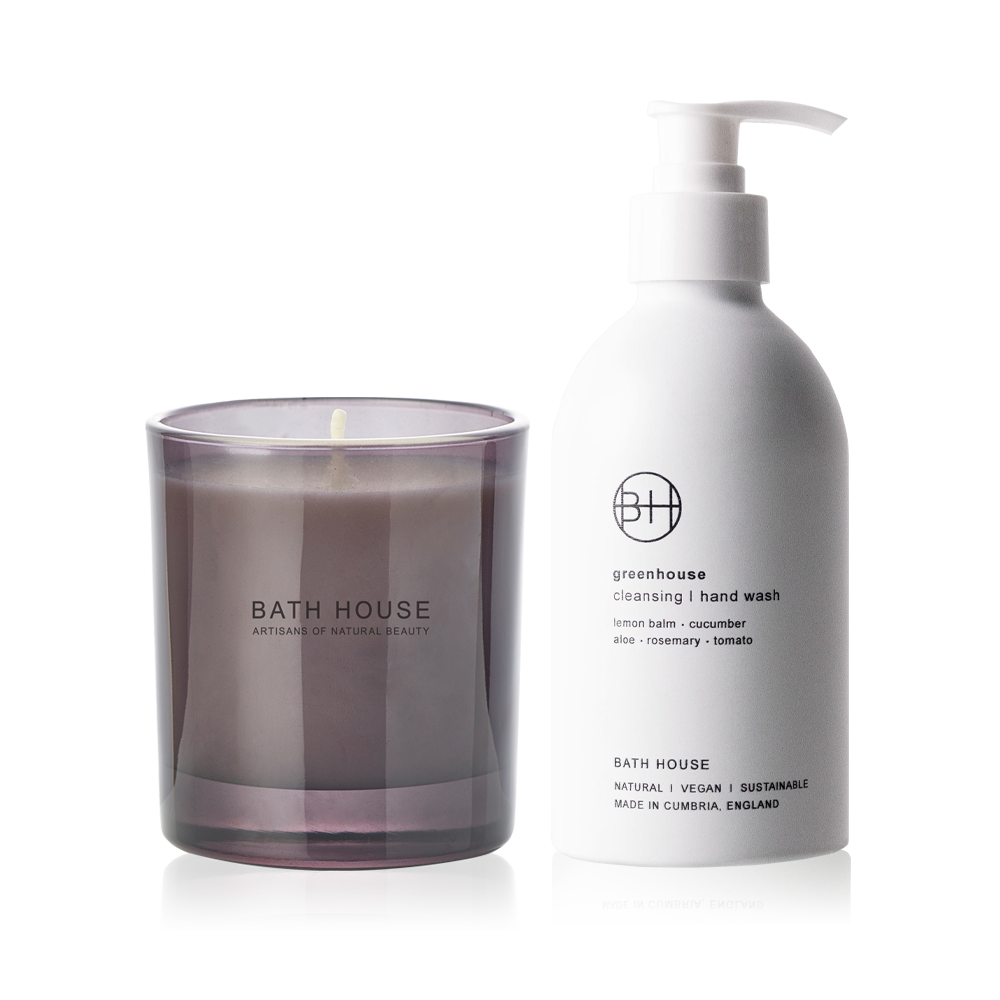 Greenhouse Hand Wash & Candle Set