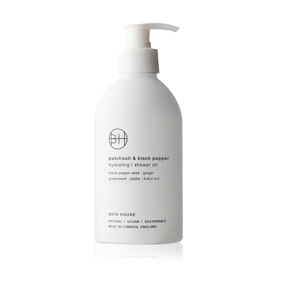 Patchouli & Black Pepper Shower Oil