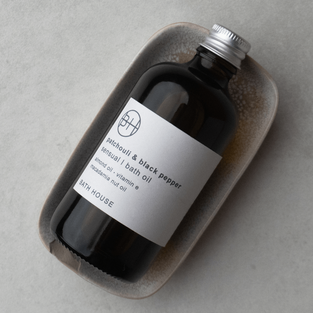 Patchouli & Black Pepper Bath Oil