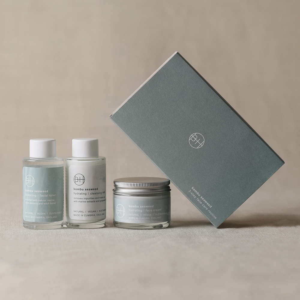 Kombu Seaweed Face Care Routine