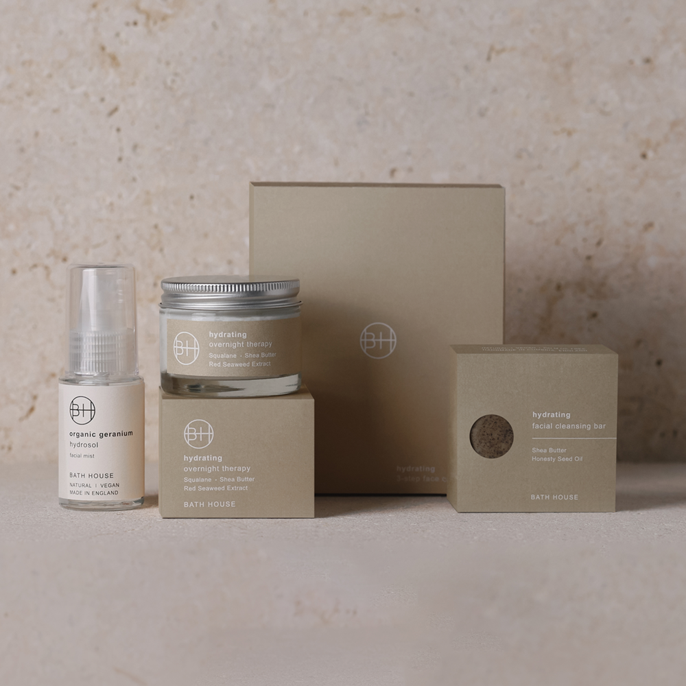 Overnight Hydrating 3-Step Face Care Routine