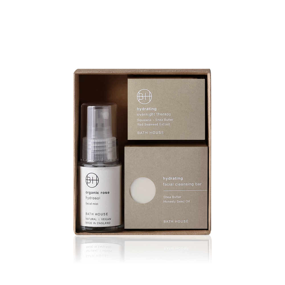 Overnight Hydrating 3-Step Face Care Routine