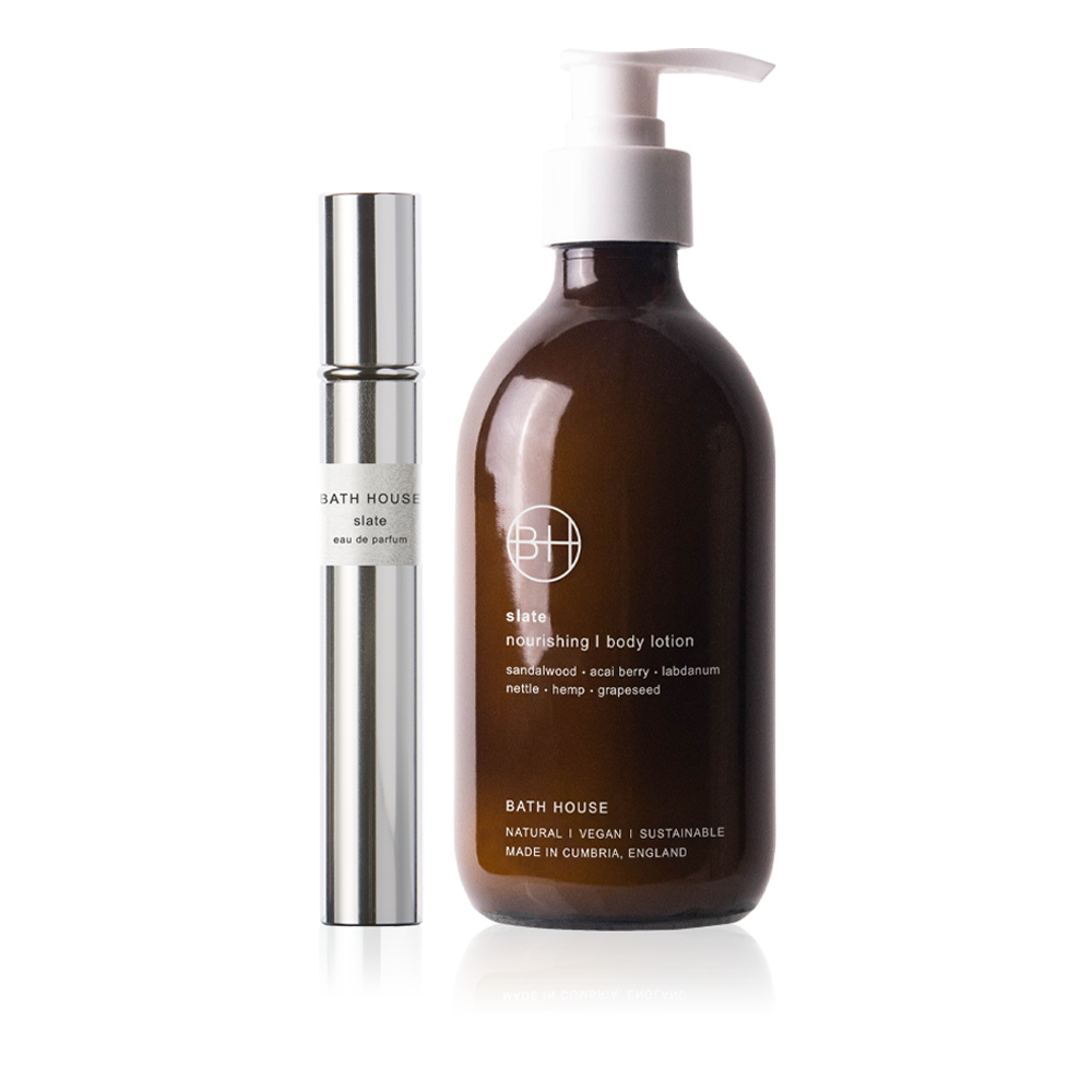 Slate Eau De Parfum 12ml & Body Lotion