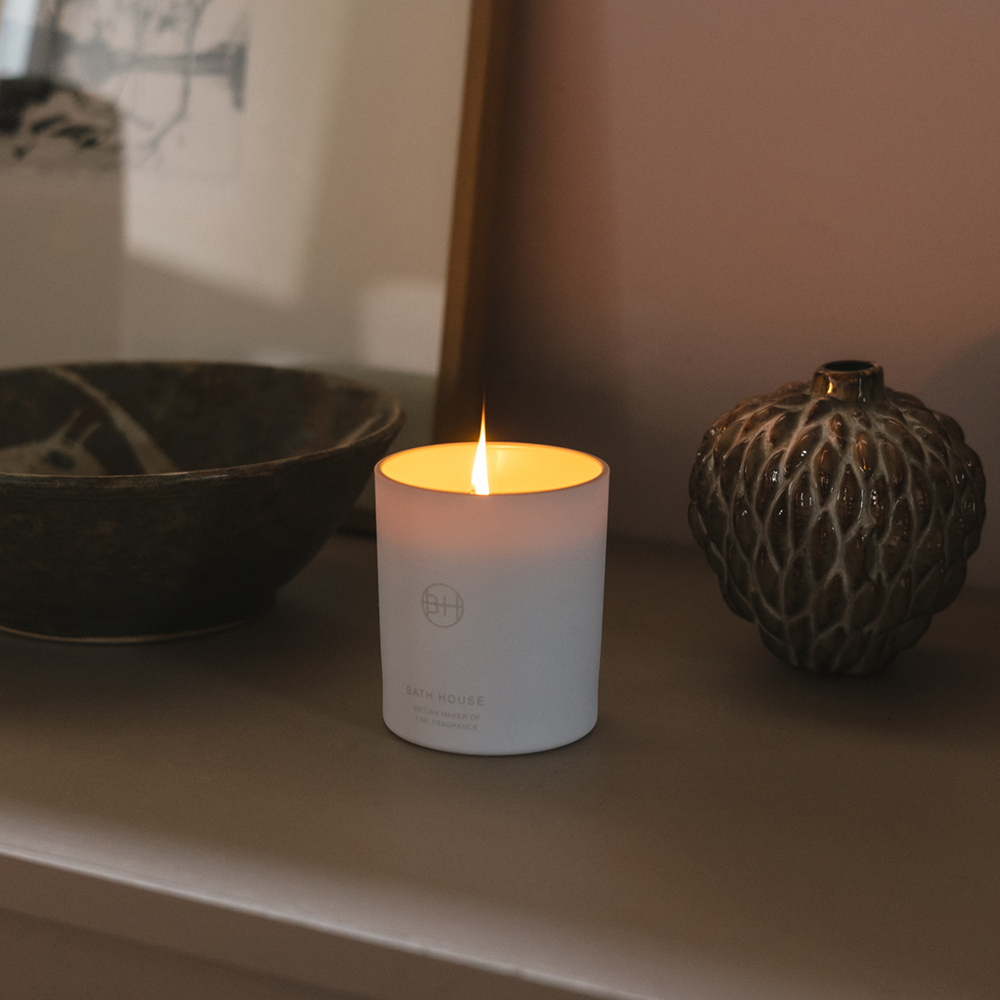 Alternative image of Bamboo & Jasmine Fragrance Candle