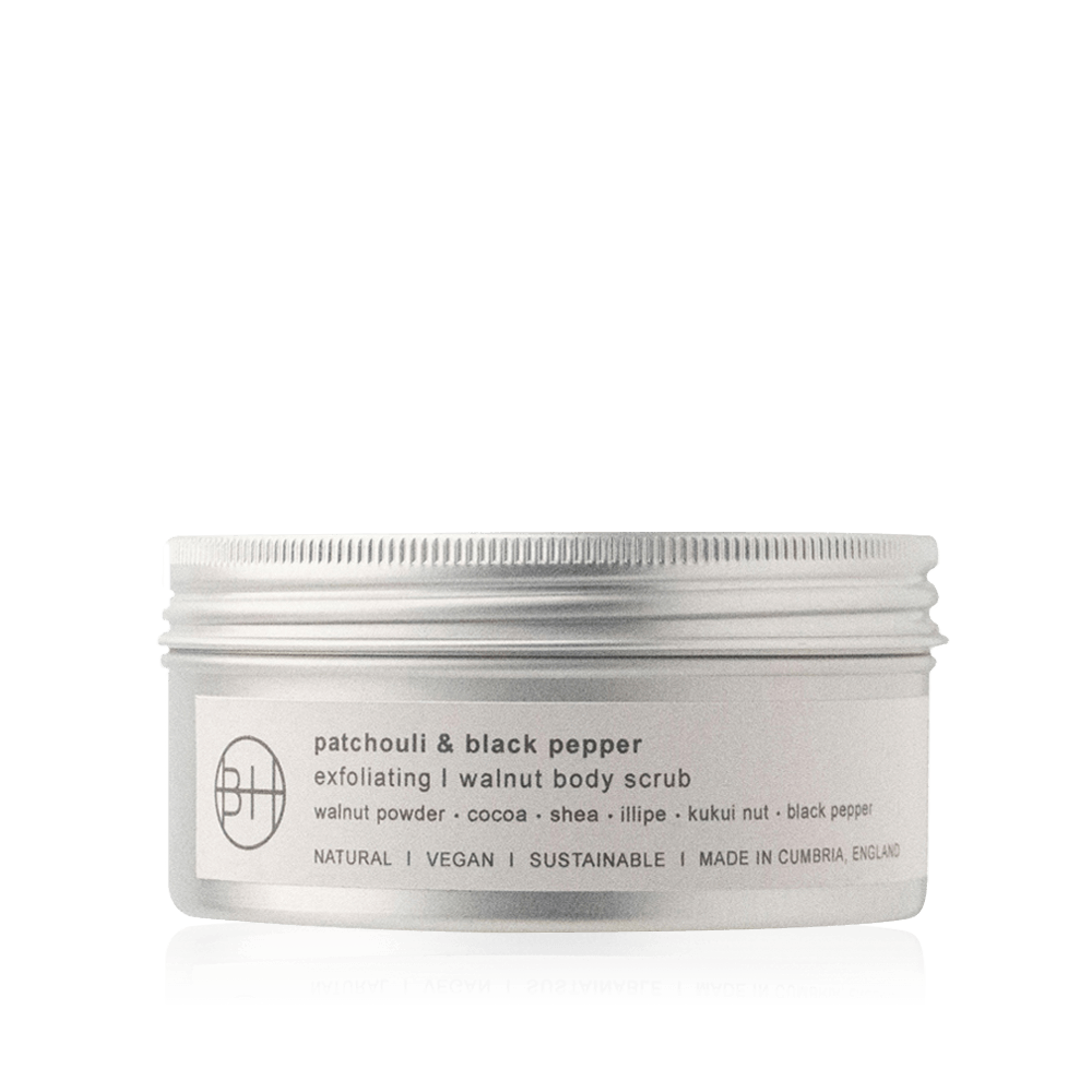 Product image of Patchouli & Black Pepper Walnut Body Scrub