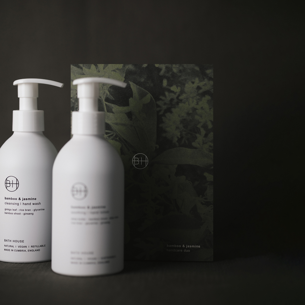 Alternative image of Bamboo & Jasmine Handcare Duo